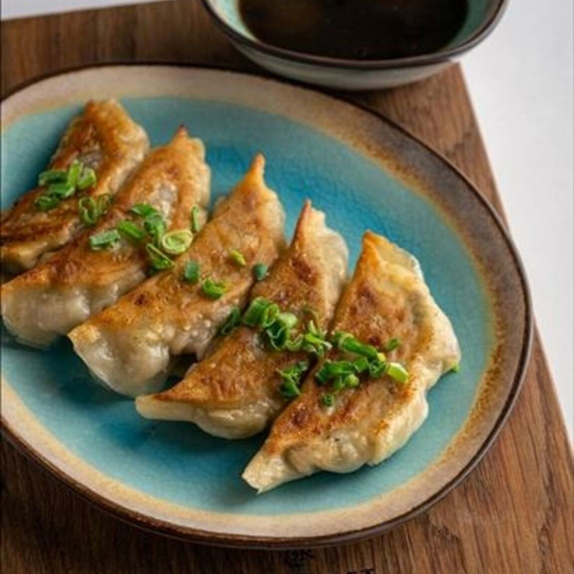 Гедза с овощами.