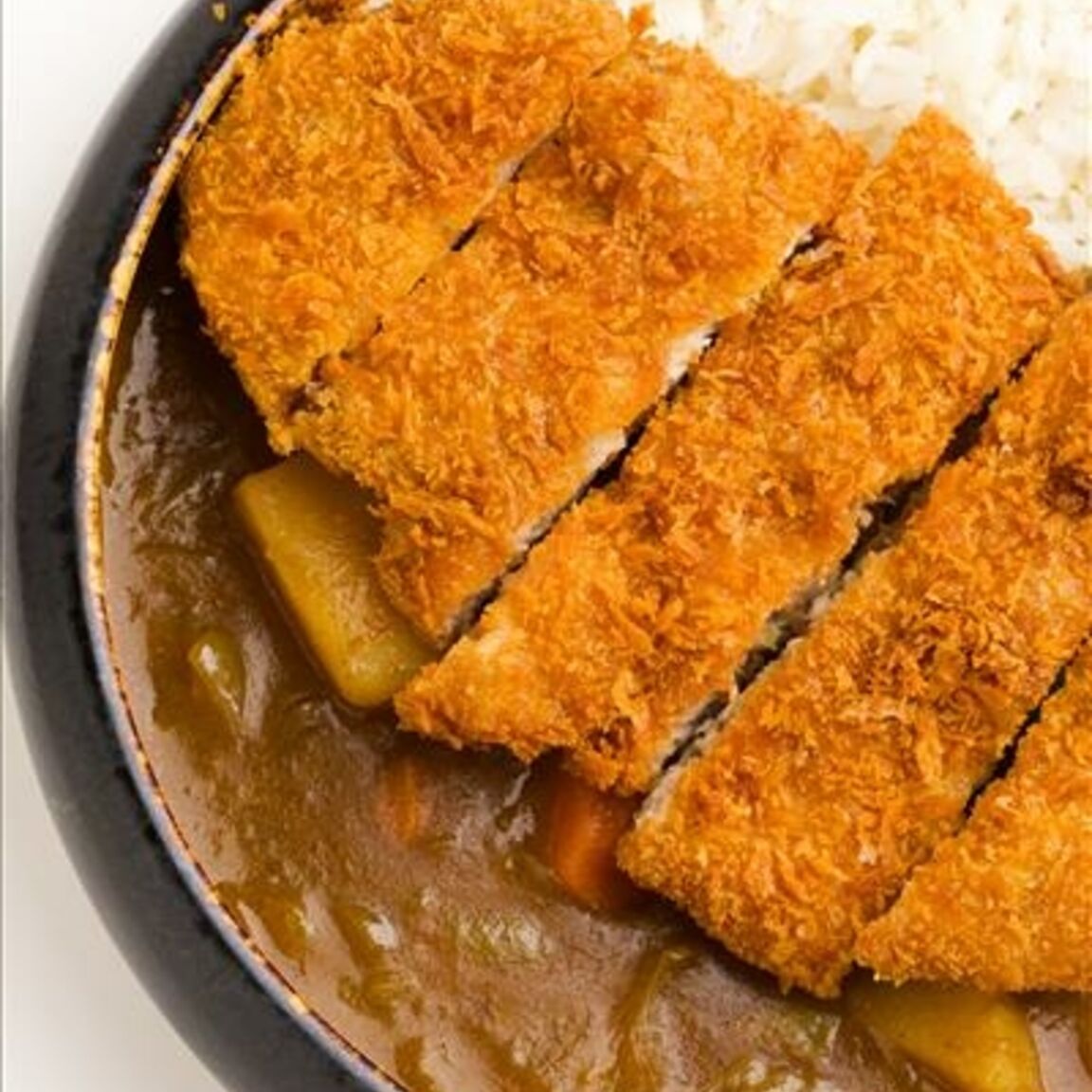 Чикин кацу карэ райсу.