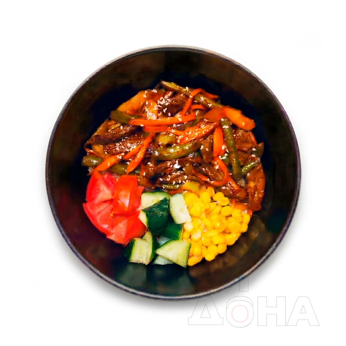 Рис с говядиной