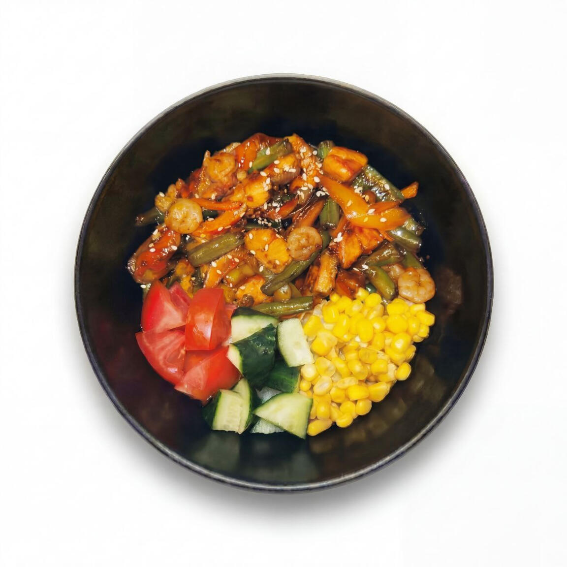 Рис с морепродуктами