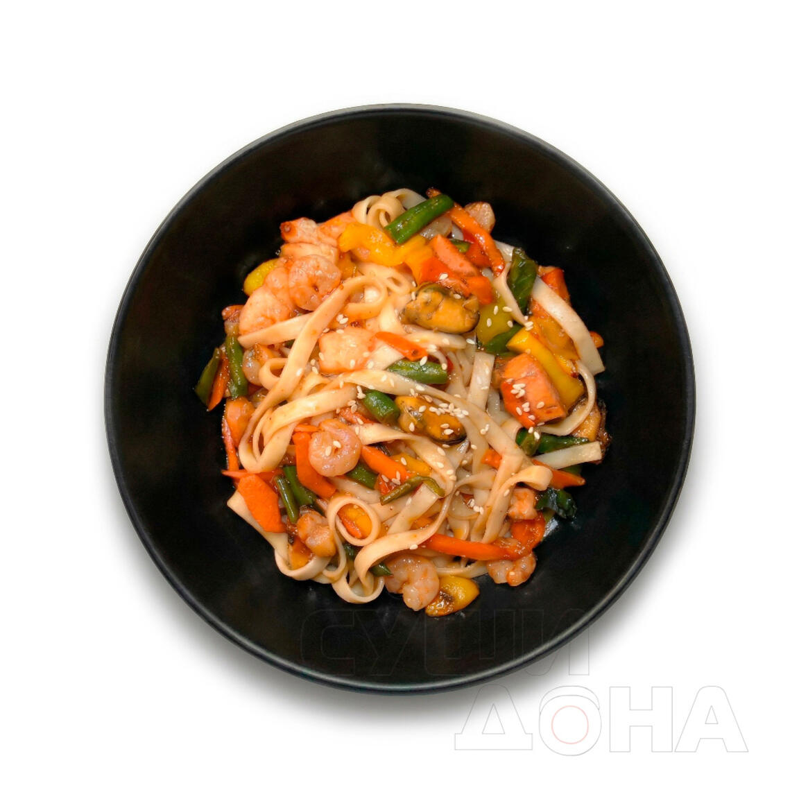 Wok Лапша с Морепродуктами