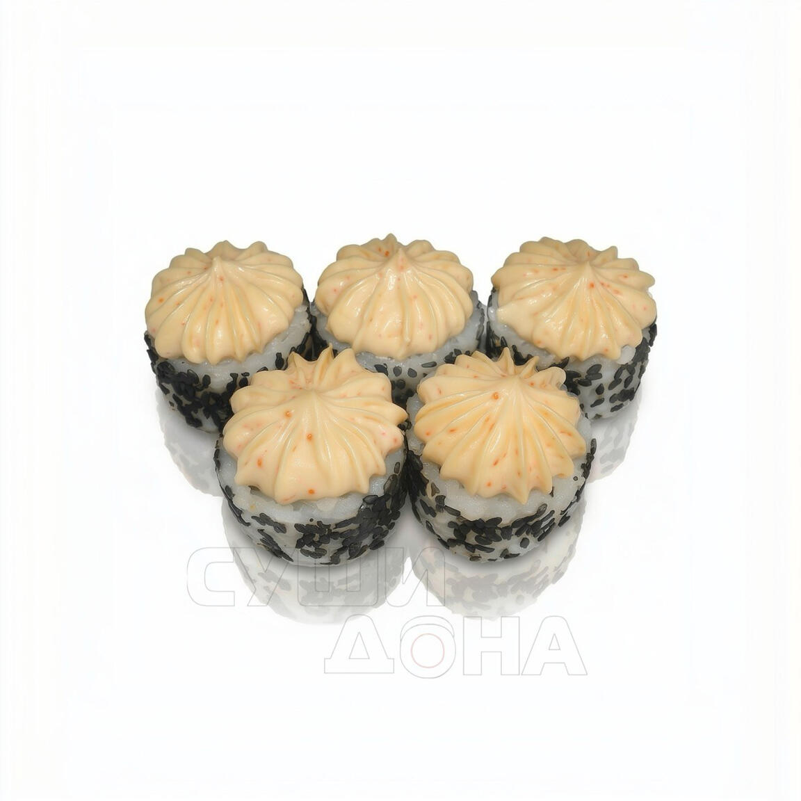 Ролл Урамаки с крабом  5шт