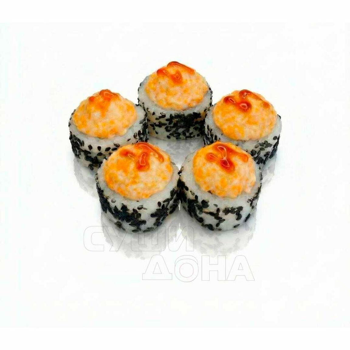 Ролл Запеченный Урамаки с крабом 5шт