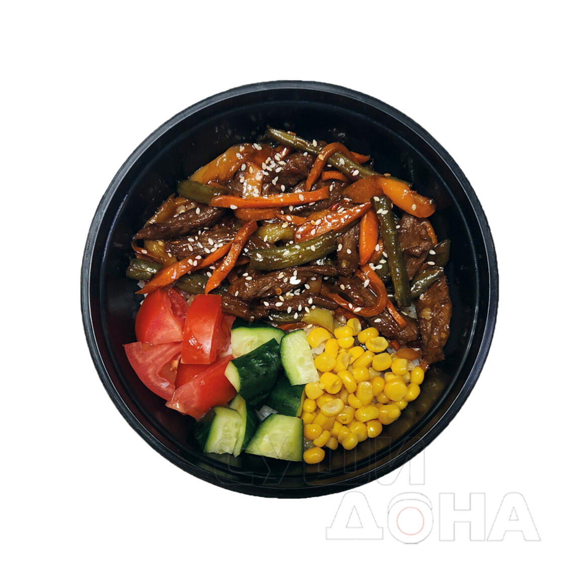 Рис с говядиной