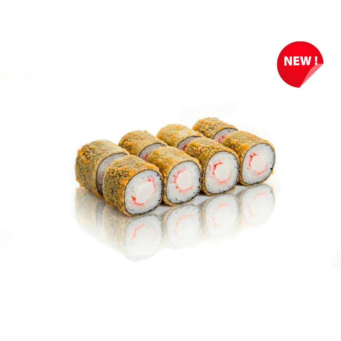 Ролл  мини Краб темпура 8 шт