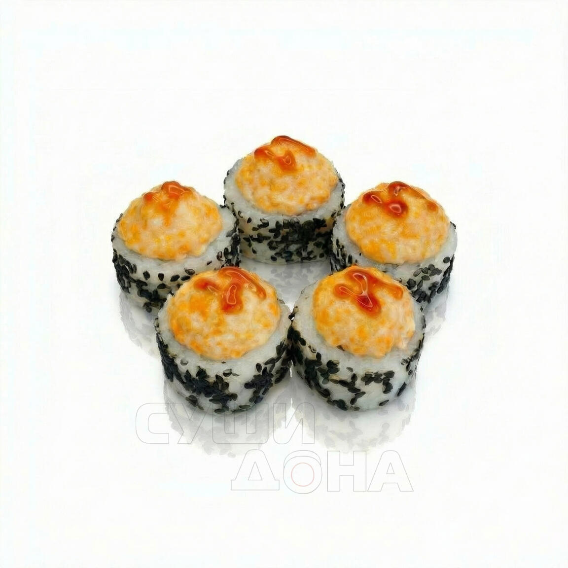 Ролл Запеченный Урамаки с крабом 5шт