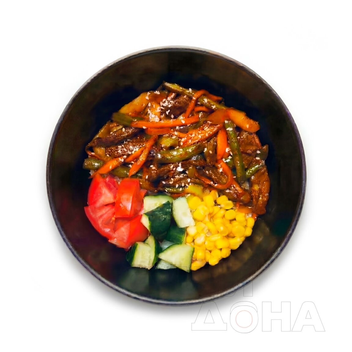 Рис с говядиной