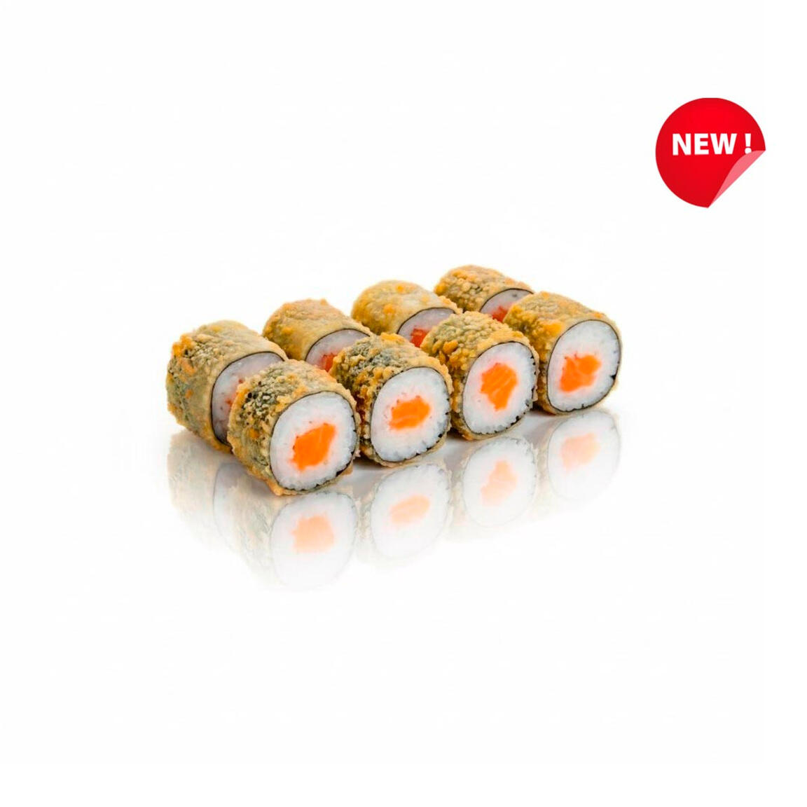 Ролл мини Лосось темпура 8шт