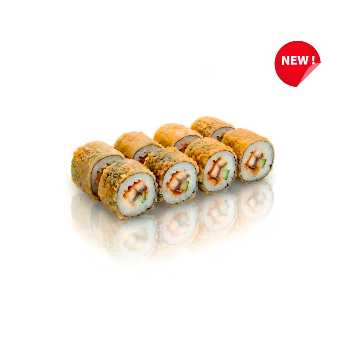 Ролл мини Угорь темпура 8шт
