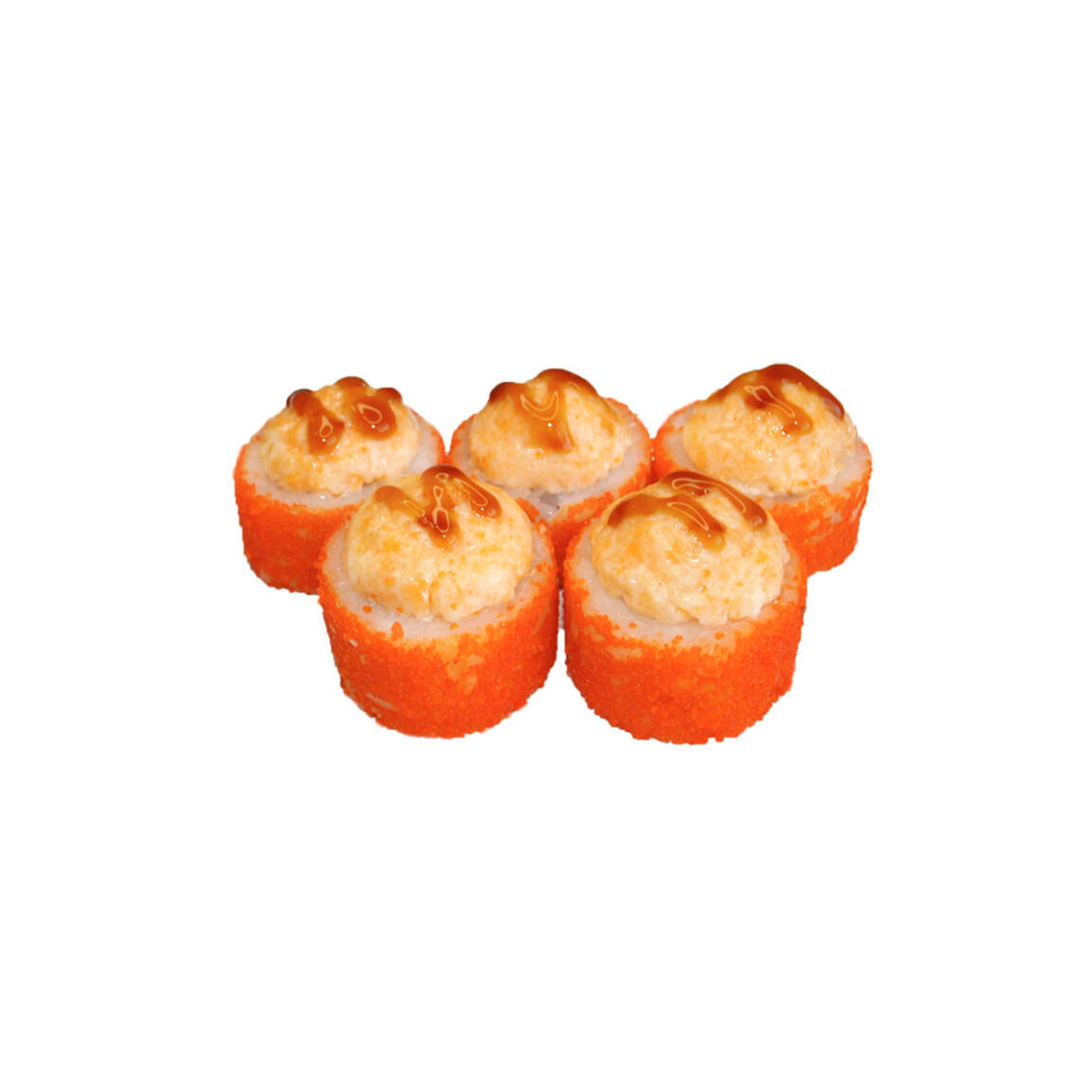 Ролл Запеченный Урамаки с угрем 5шт