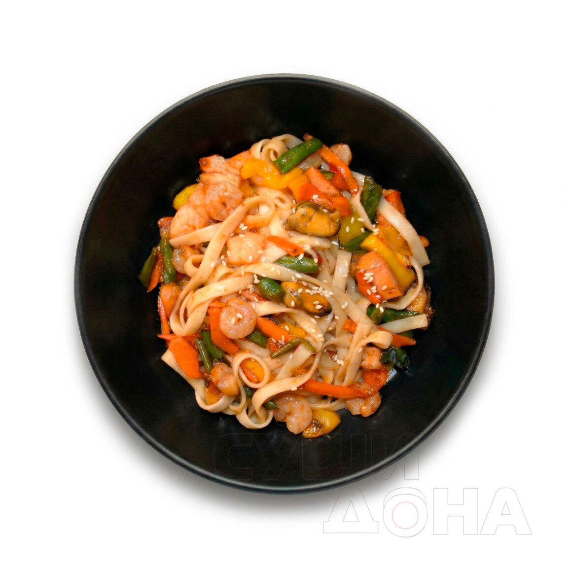 Wok Лапша с Морепродуктами