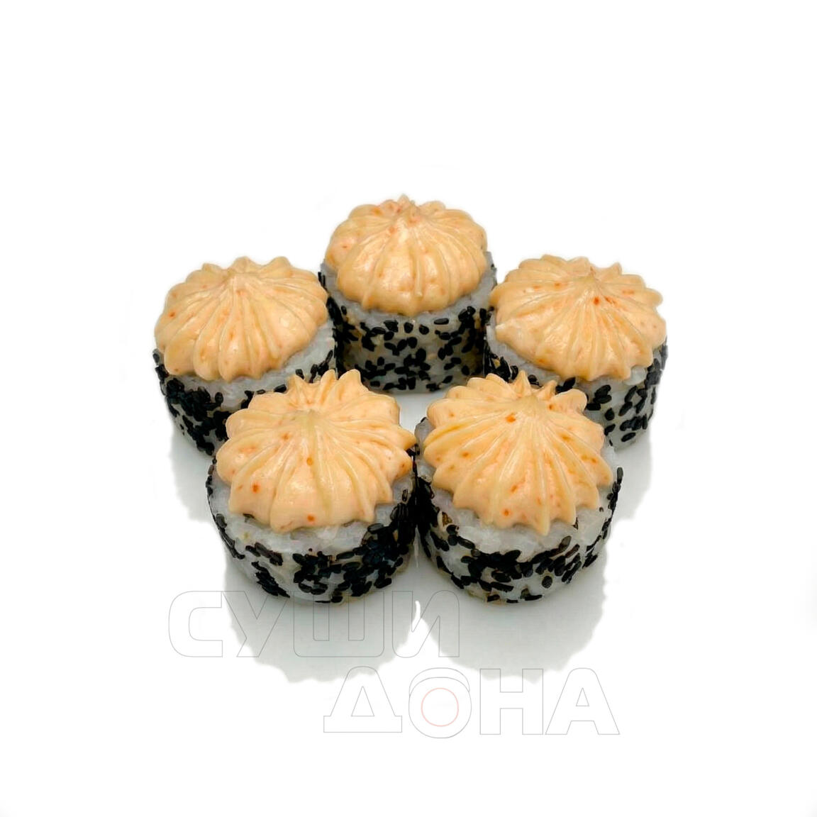 Ролл Урамаки с крабом  5шт