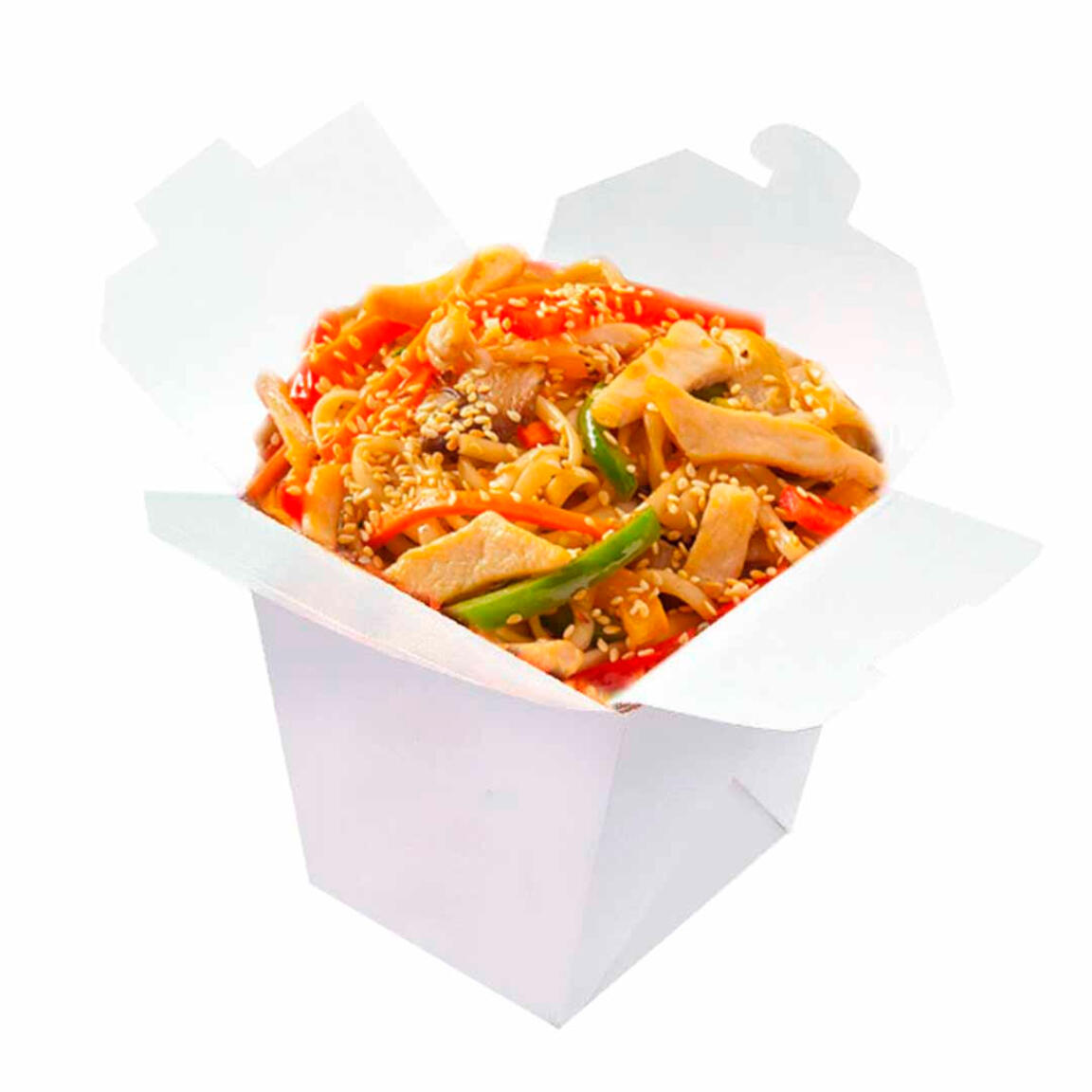 Wok Лапша с Курицей