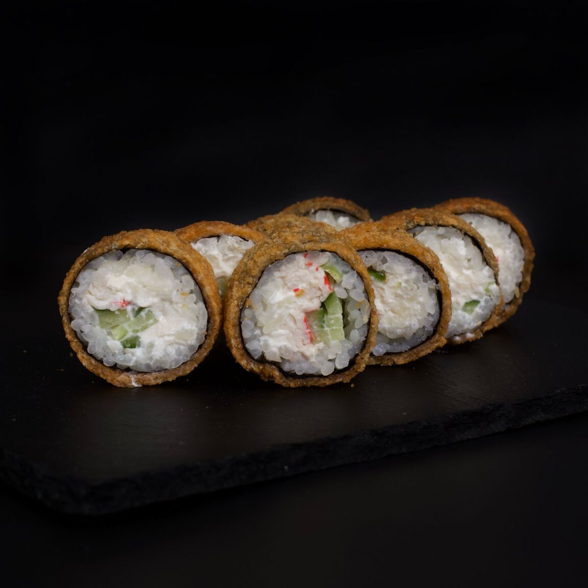 Горячий ролл со снежным крабом