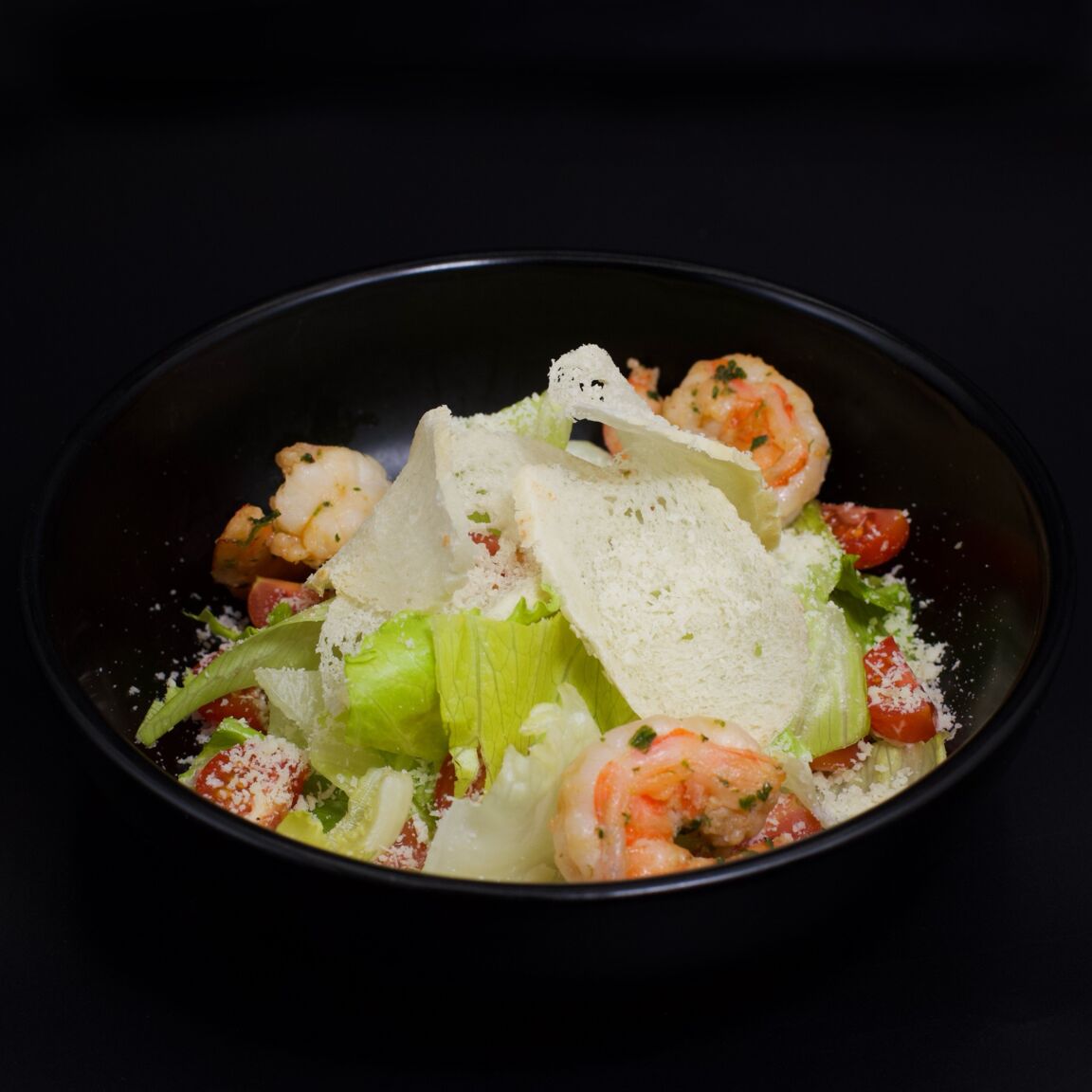 Салат "Цезарь" с креветкой