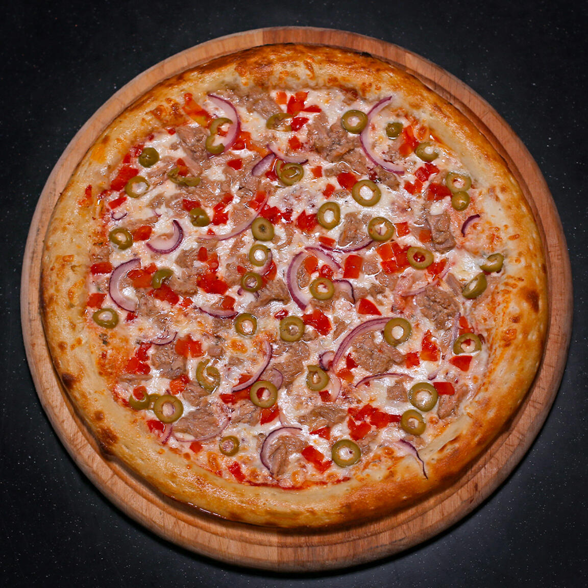 Пицца с тунцом 32см