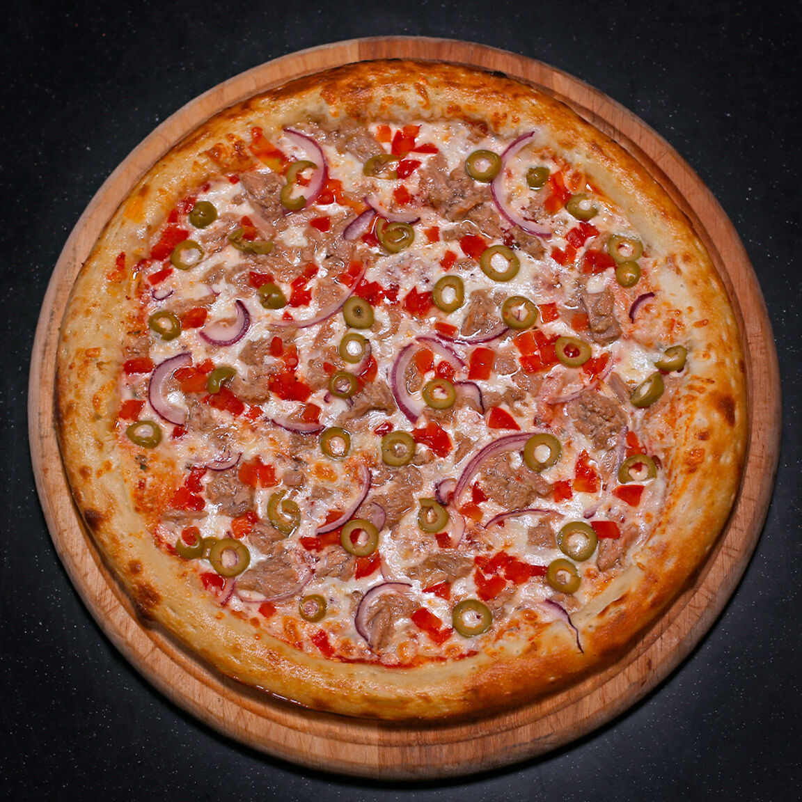 Пицца с тунцом 32см