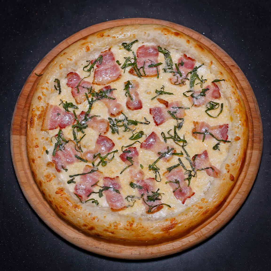 Пицца карбонара 32см