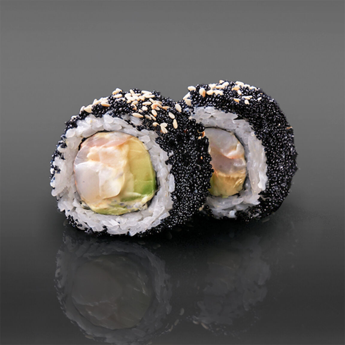 Ролл Калифорния с креветкой