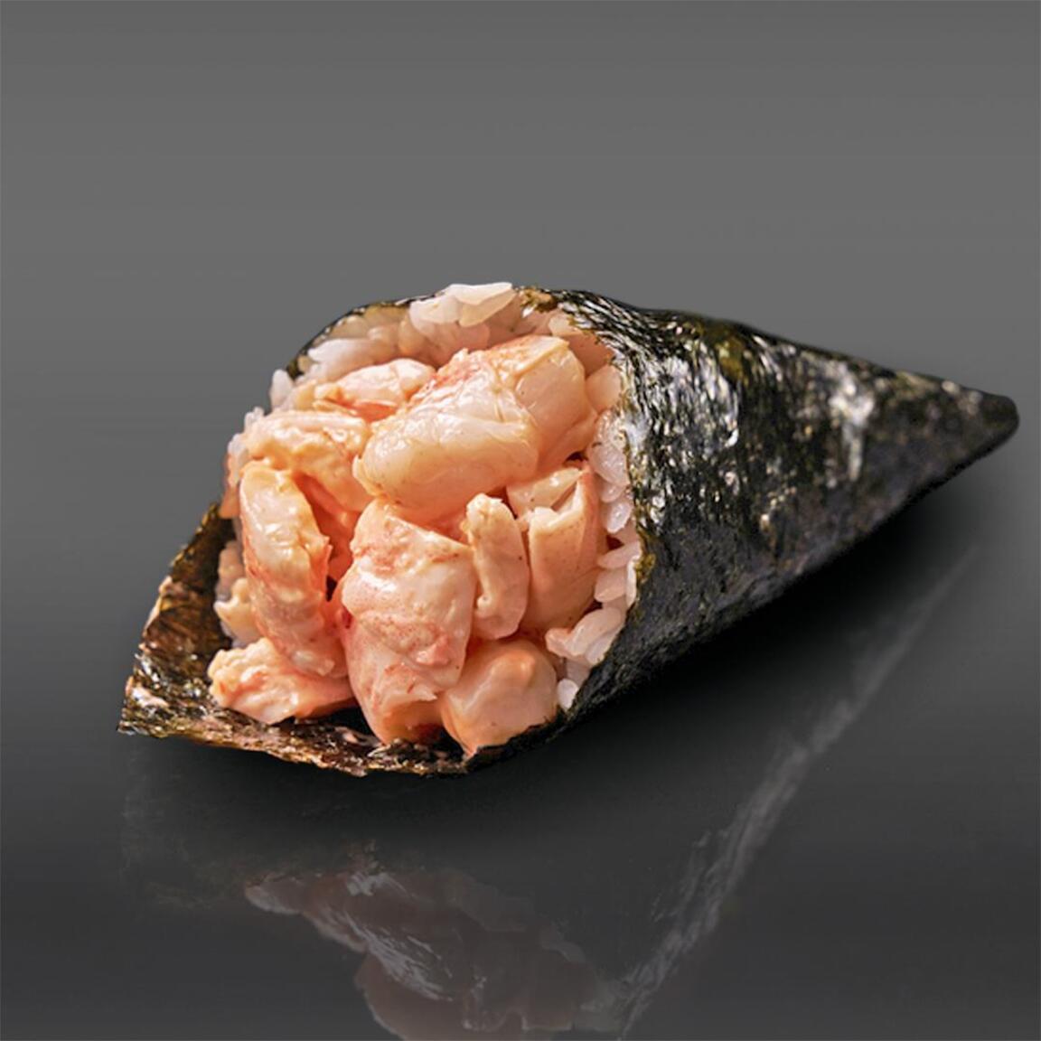 Хенд-ролл креветка спайси