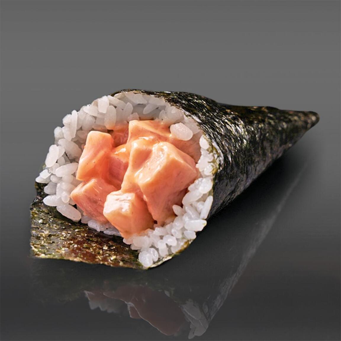 Хенд-ролл хамачи спайси