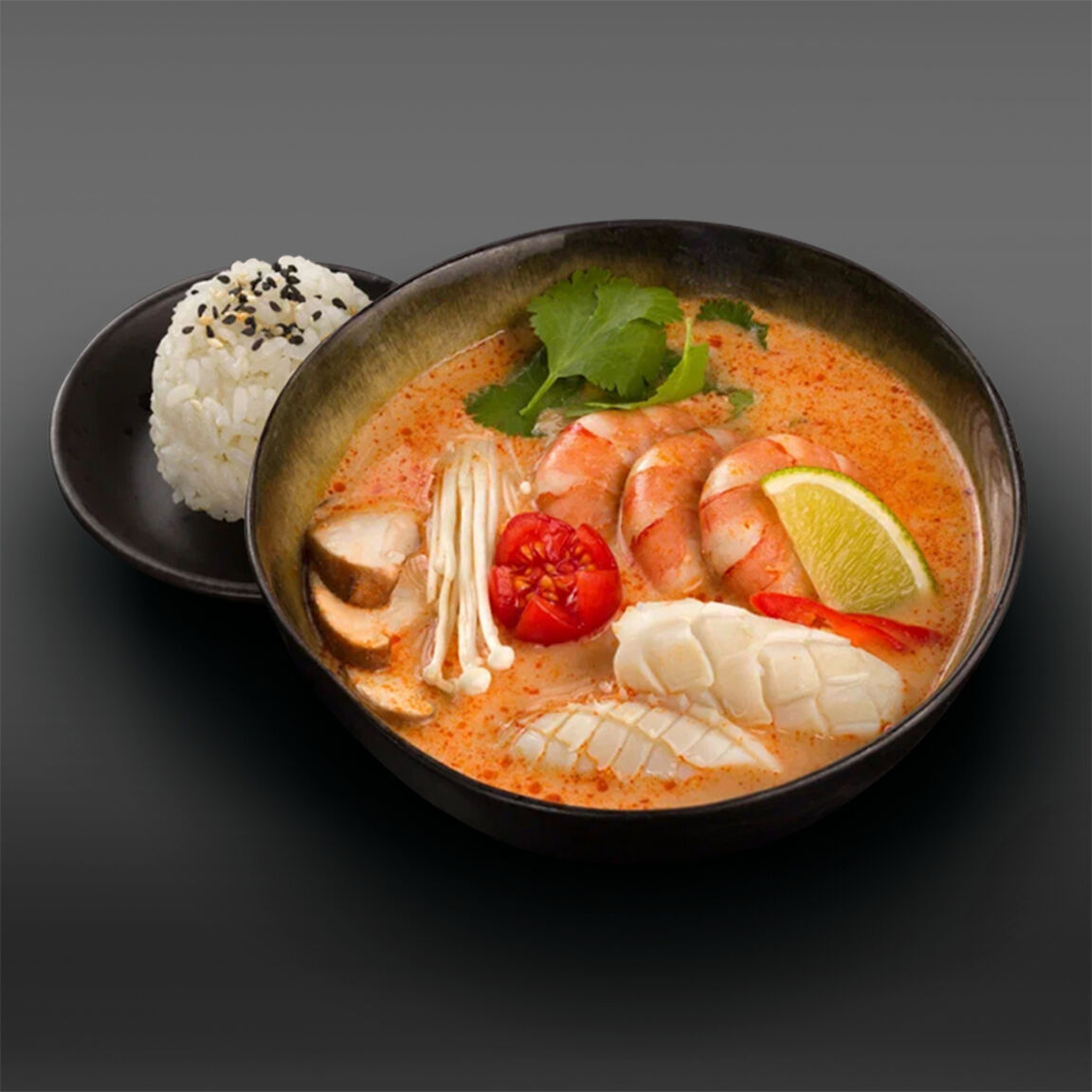 Суп кисло-сладкий Том ям