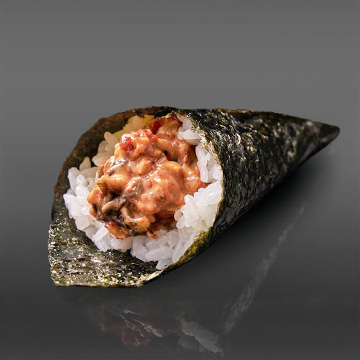 Хенд-ролл угорь спайси