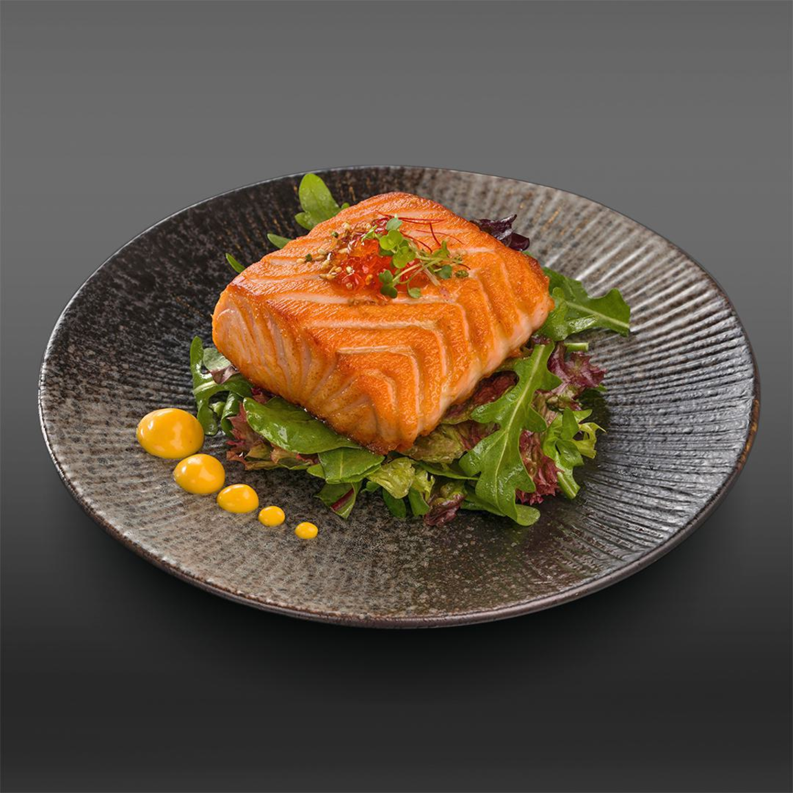 Стейк из лосося