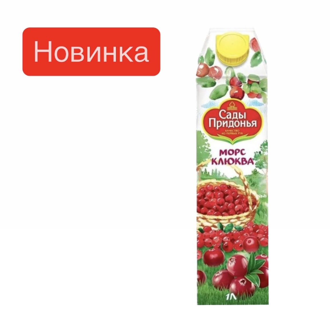 Морс клюквенный 1л