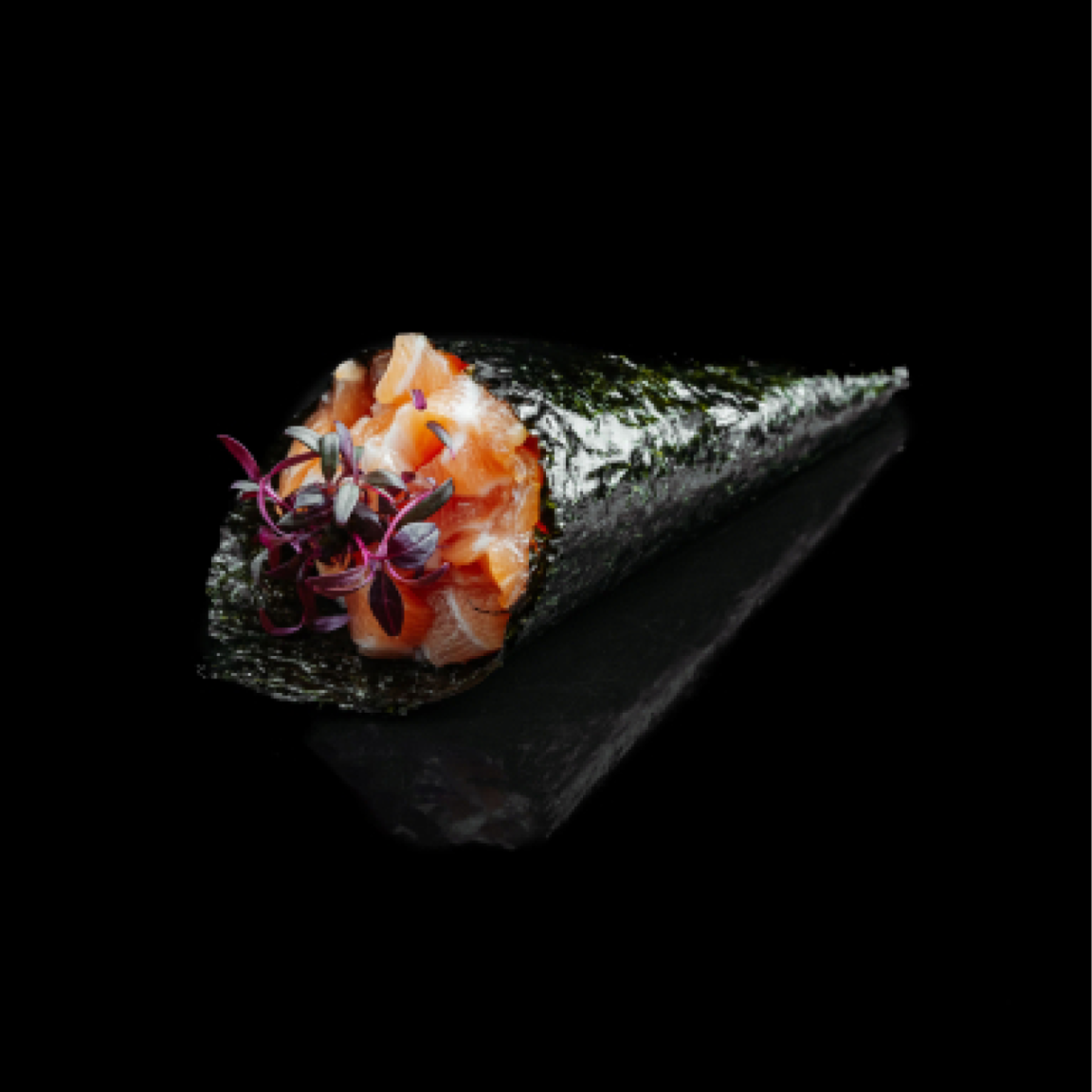 Хенд-ролл Сяке Спайси