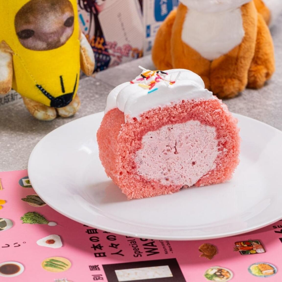 Малиновый роллкейк