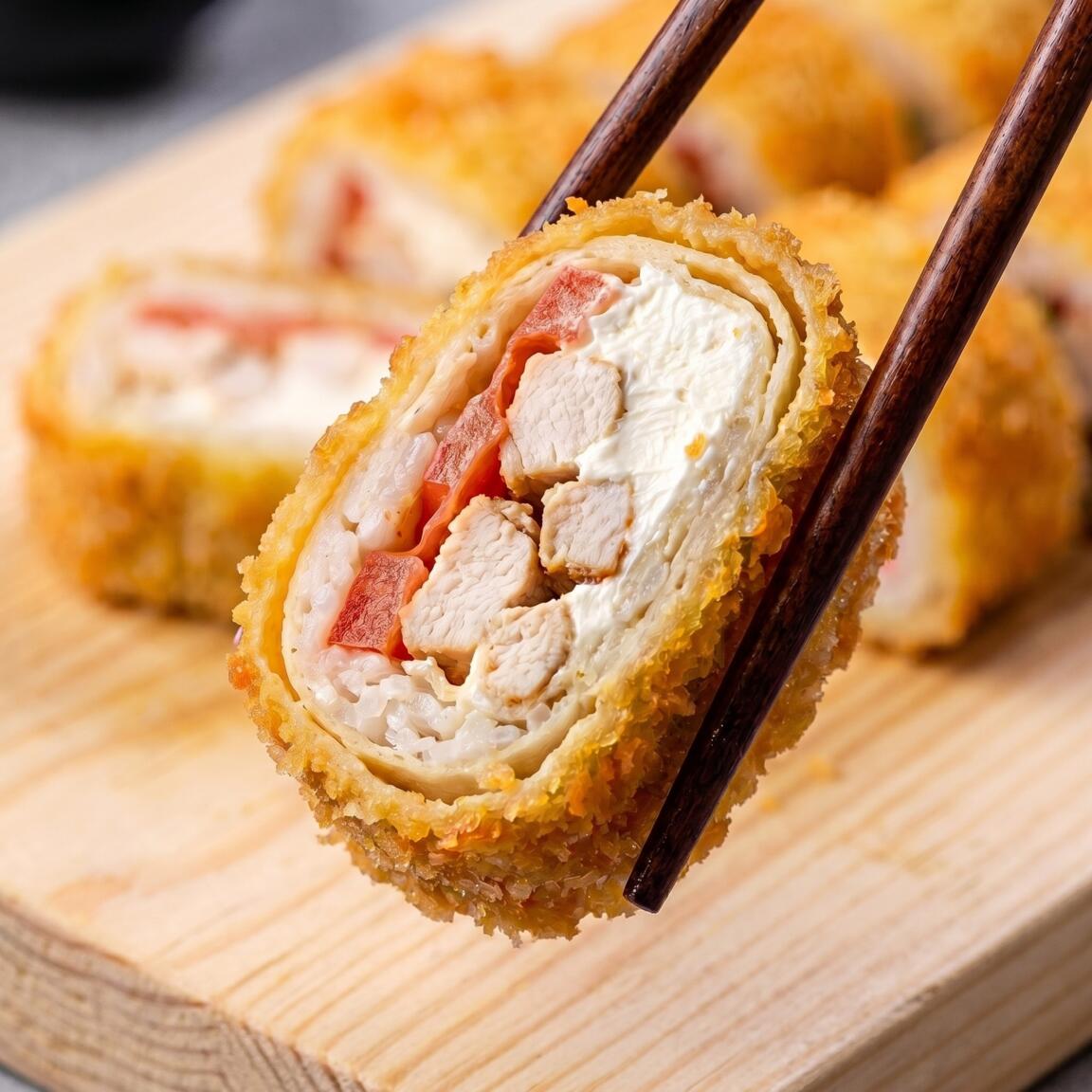 Горячая тортилья с курицей