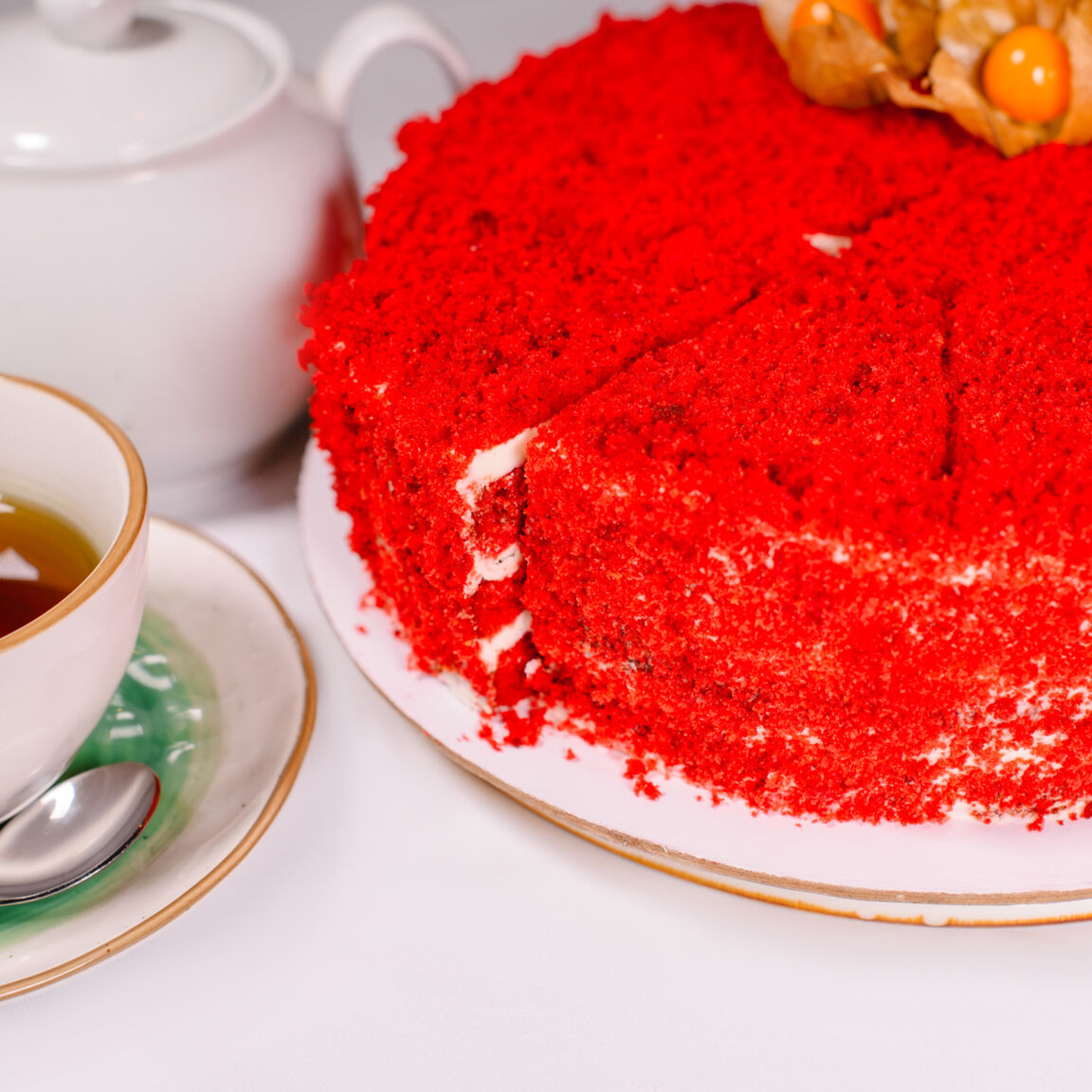 Красный бархат 1400 гр