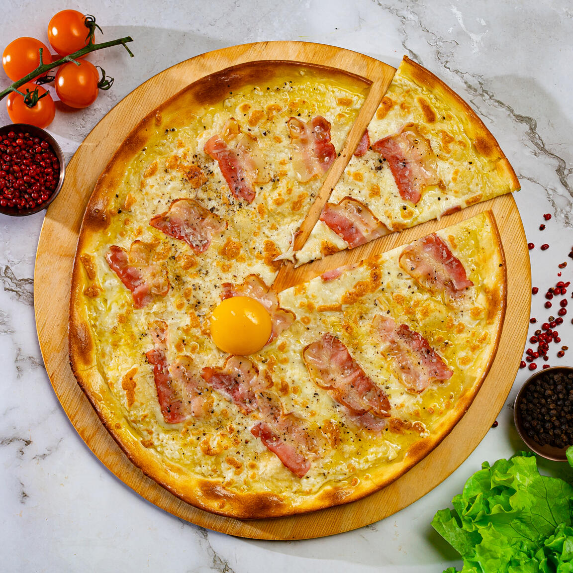 пицца Карбонара