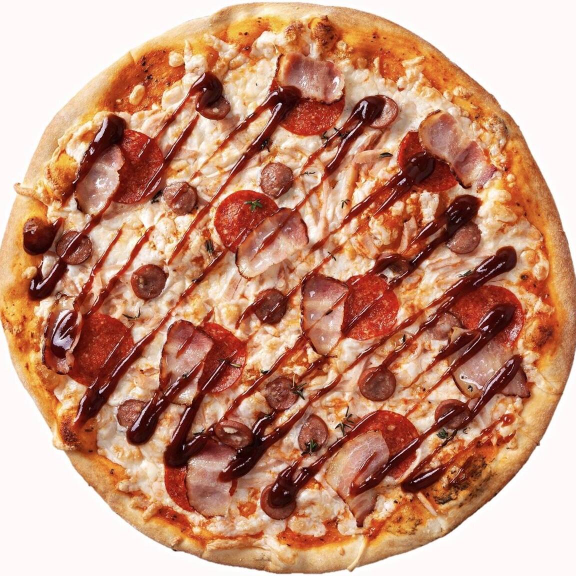 Барбекю пицца