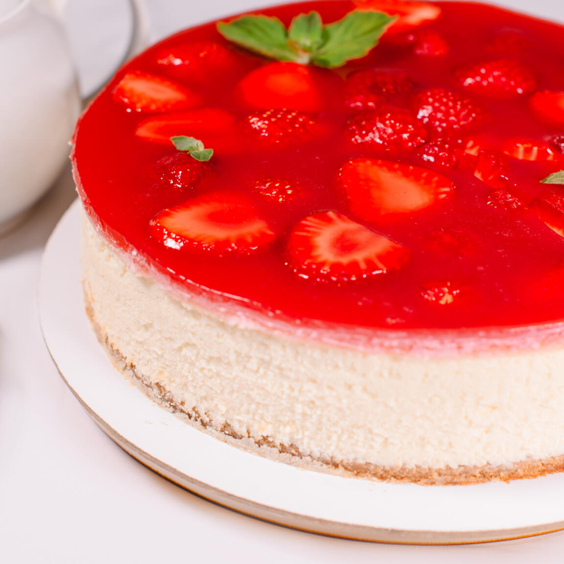 Чизкейк рикотта круг 2200 гр (26 см)