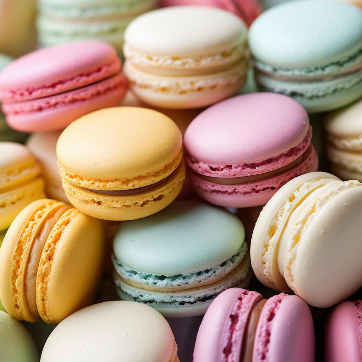 Макаруны в ассортименте
