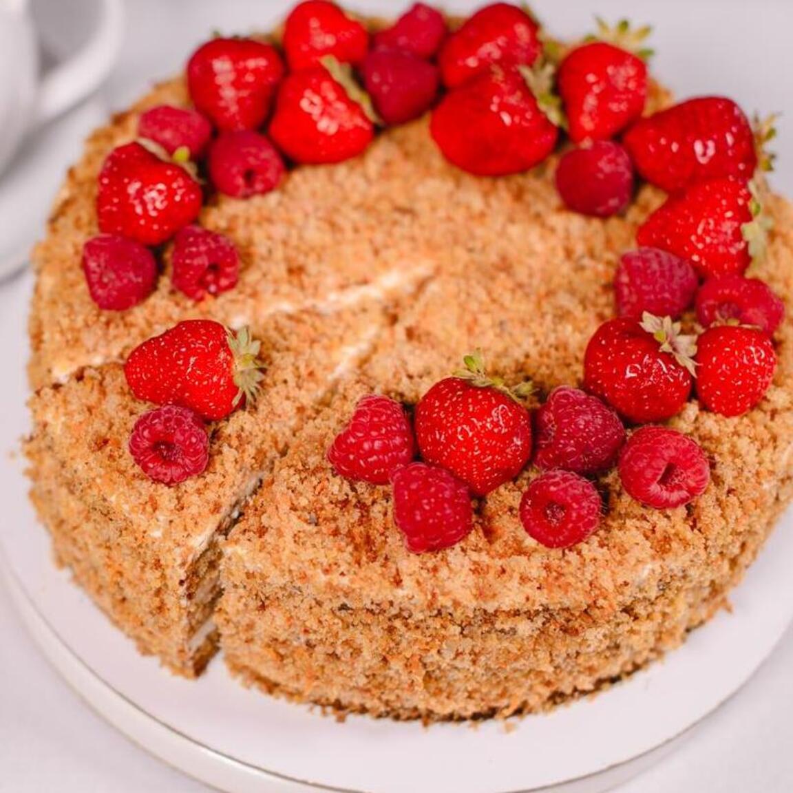 Морковный круг 1400гр (22см)