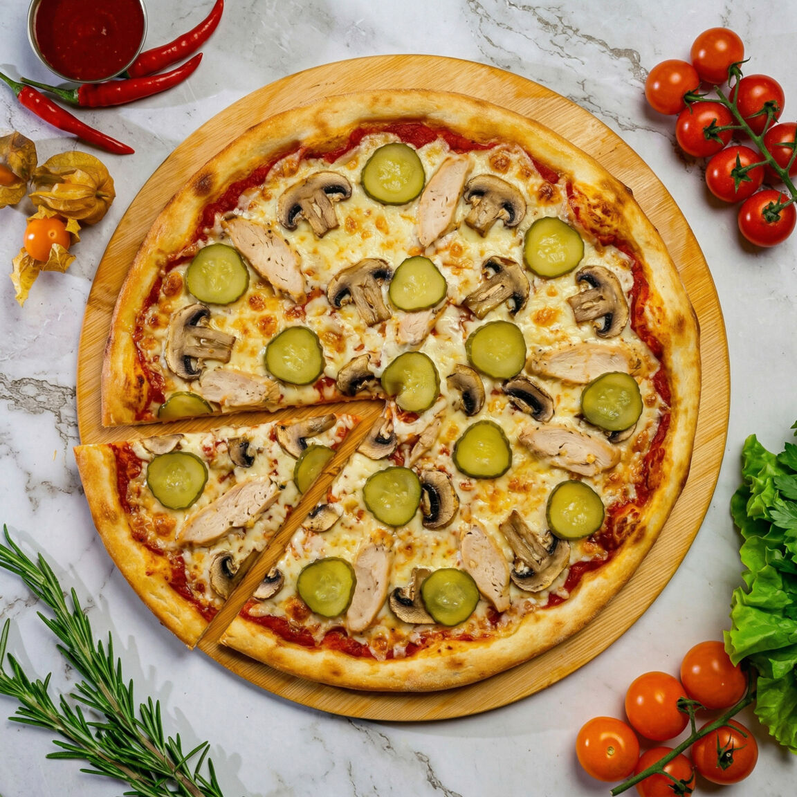 Пицца Домашняя