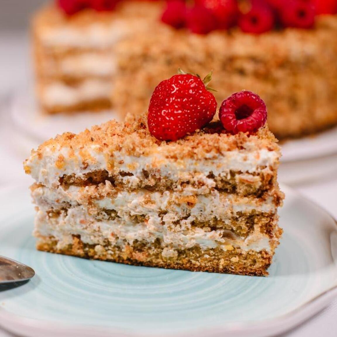 Торт морковный