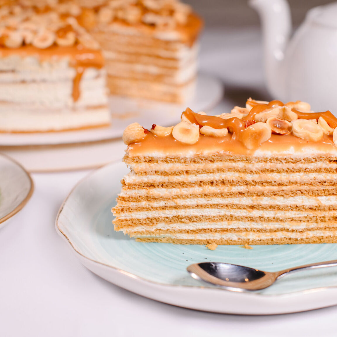 Медовый с соленой карамелью