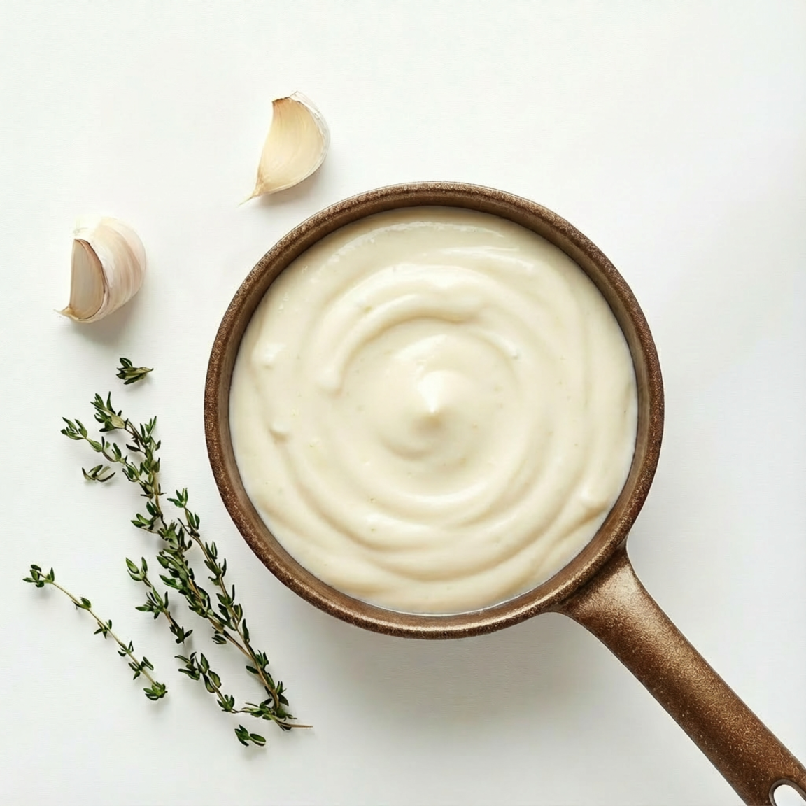 Сметано-чесночный