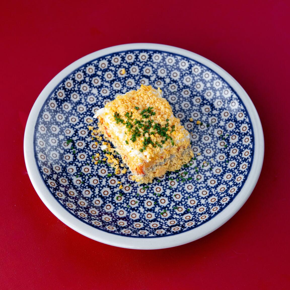 Мимоза с тунцом