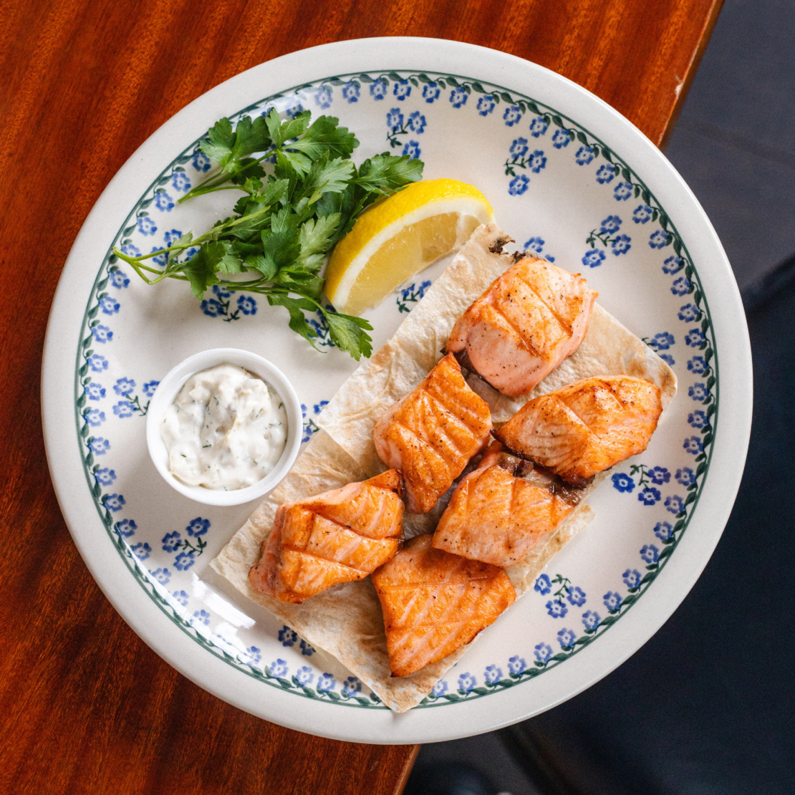 Шашлык из лосося