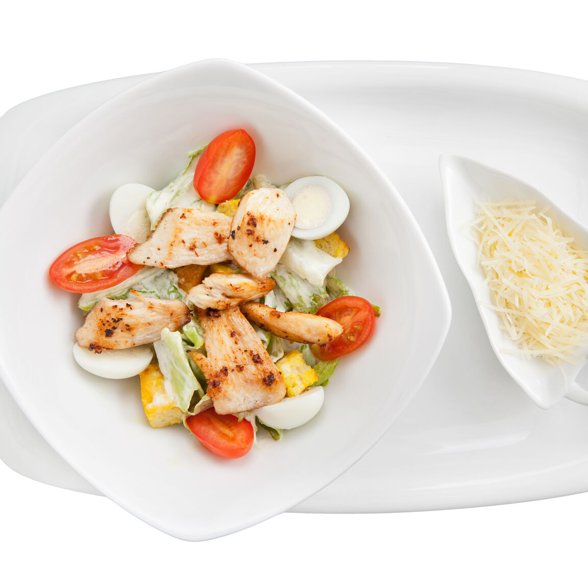 Страчатте салат