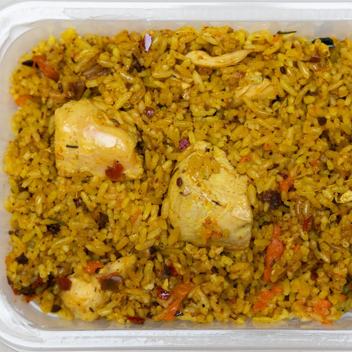 Плов с курицей 300г