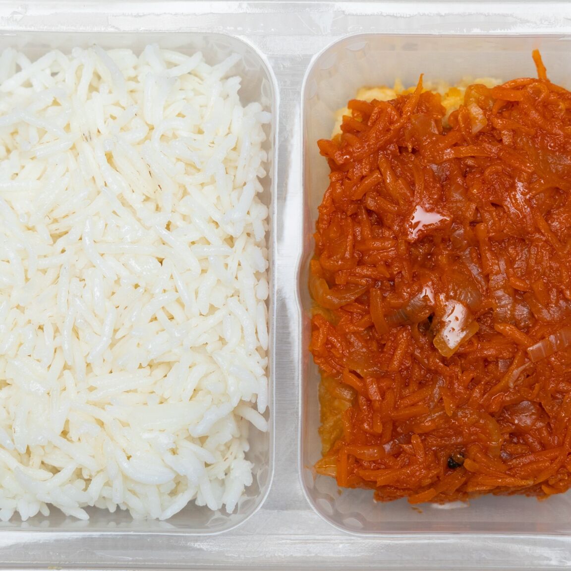 Рыба с овощами и рисом 250г