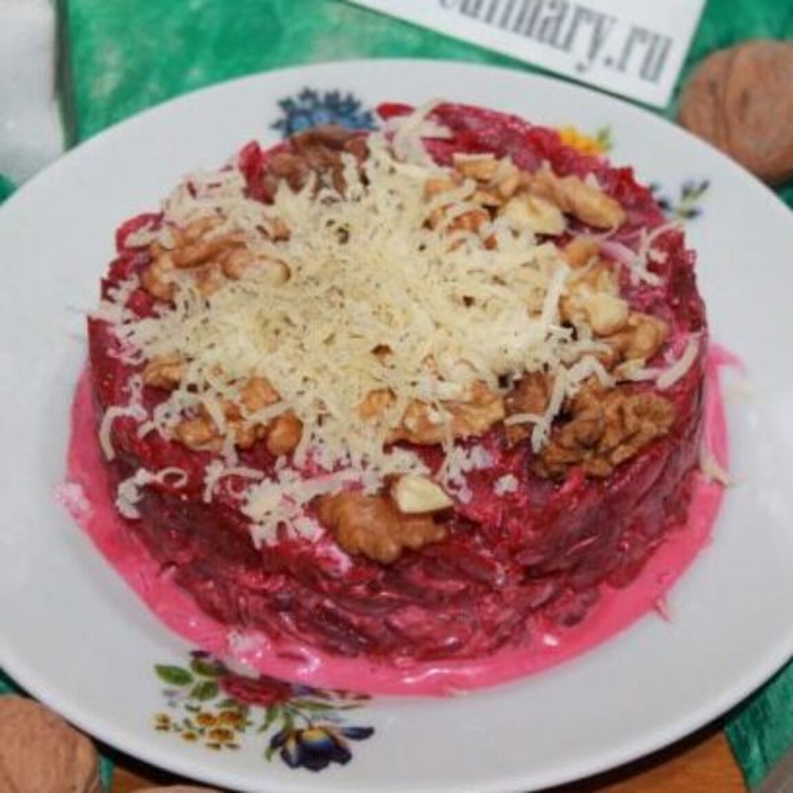 СВЕКЛА С МАЙОНЕЗОМ И СЫРОМ 150Г.