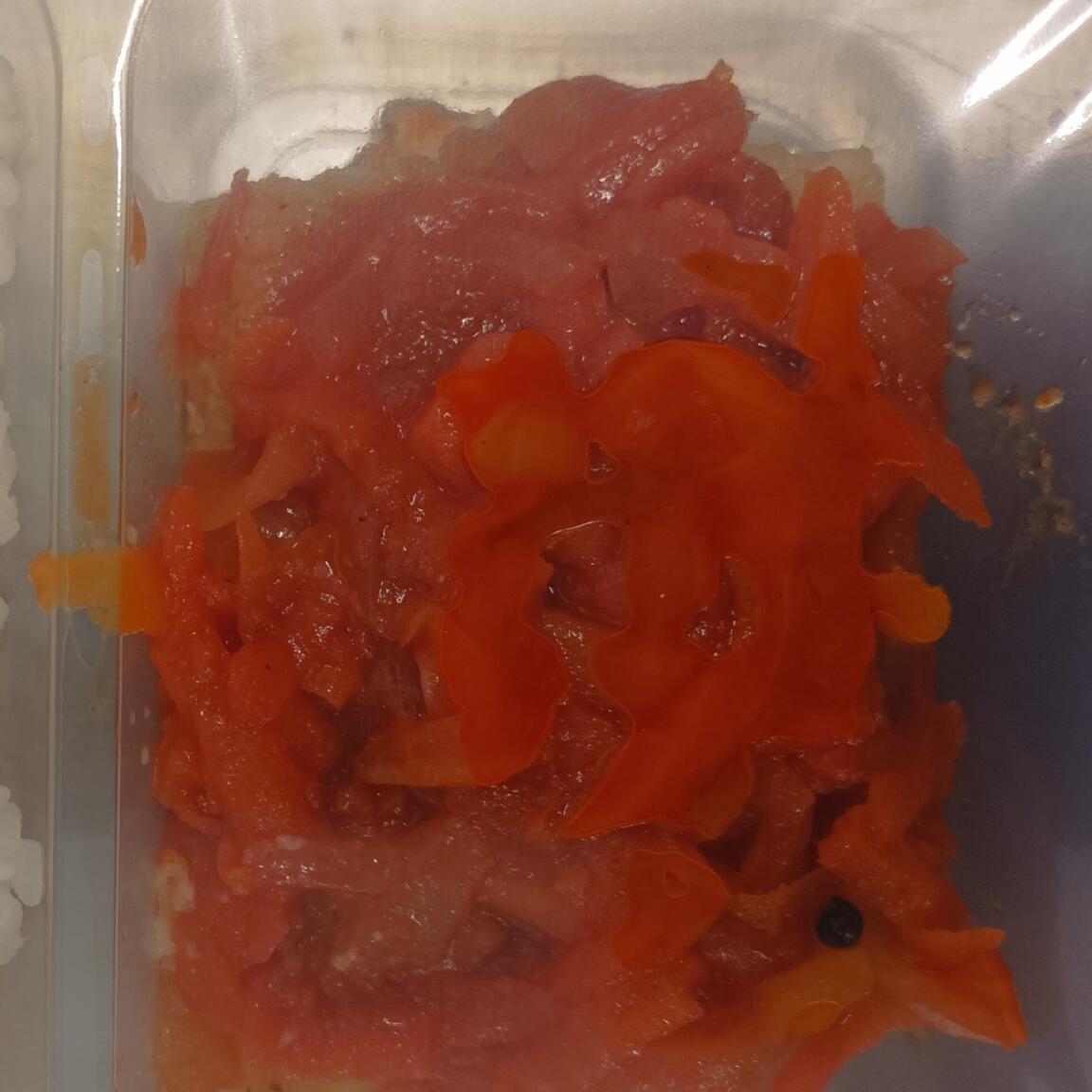 Рыба с овощами и картофельным пюре 250г