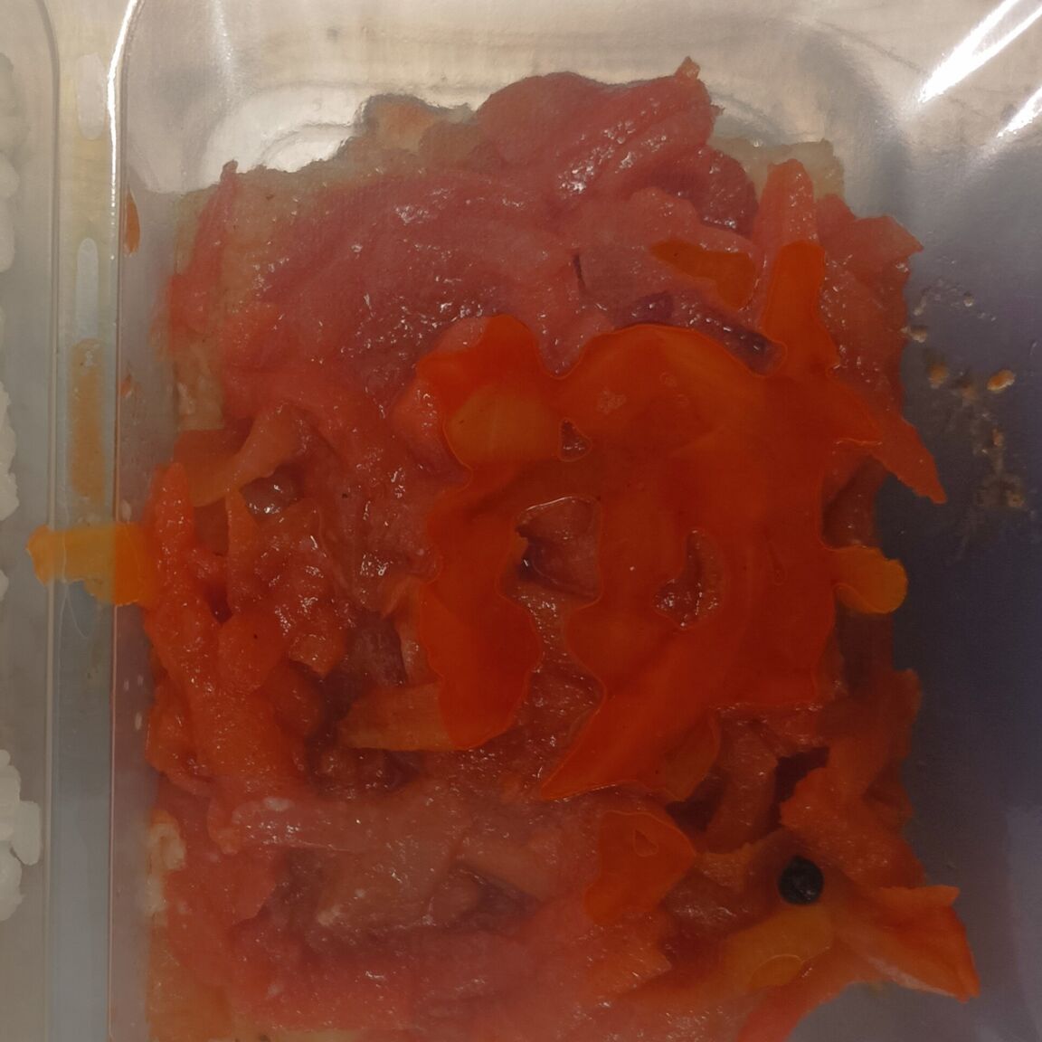 Рыба с овощами и картофельным пюре 250г